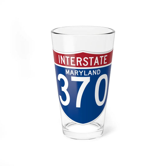 I-370 MD (Maryland) (Road Sign) Pint Glss 16oz 16oz - Go Mug Yourself