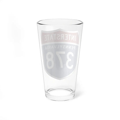 I-378 PA 1957 (Pennsylvania) (Road Sign) Pint Glss 16oz - Go Mug Yourself