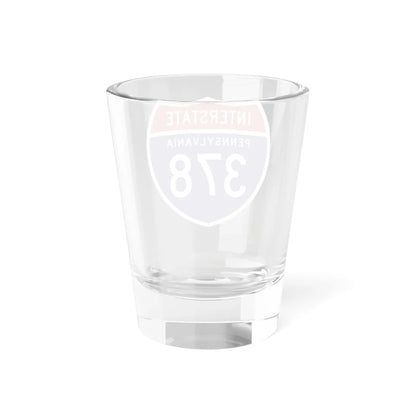 I-378 PA 1957 (Pennsylvania) (Road Sign) Shot Glass 1.5oz - Go Mug Yourself