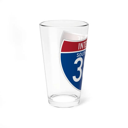 I-385 SC (South Carolina) (Road Sign) Pint Glass 16oz - Go Mug Yourself