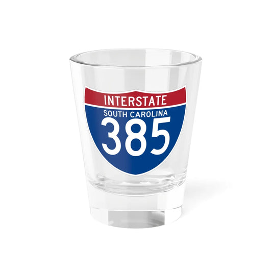 I-385 SC (South Carolina) (Road Sign) Shot Glass 1.5oz 1.5oz - Go Mug Yourself
