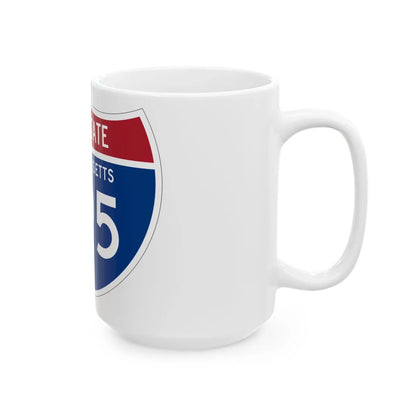 I-395 MA 1961 (Massachusetts) (Road Sign) White Coffee Mug - Go Mug Yourself
