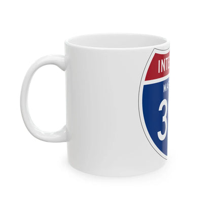 I-395 MD 1957 (Maryland) (Road Sign) White Coffee Mug - Go Mug Yourself