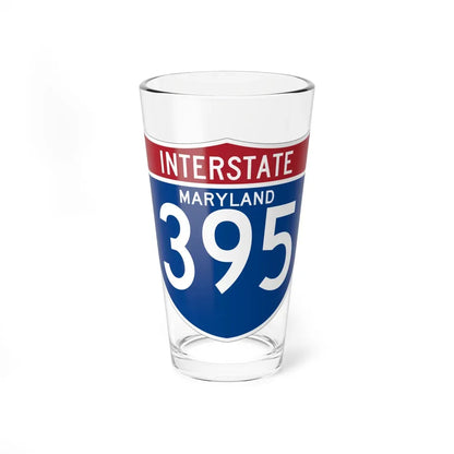 I-395 MD (Maryland) (Road Sign) Pint Glass 16oz 16oz - Go Mug Yourself