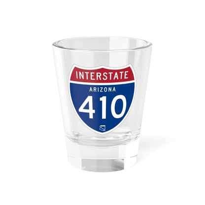 I-410 AZ 1957 (Arizona) (Road Sign) Shot Glass 1.5oz 1.5oz - Go Mug Yourself