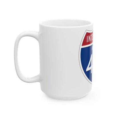 I-410 AZ 1957 (Arizona) (Road Sign) White Coffee Mug - Go Mug Yourself