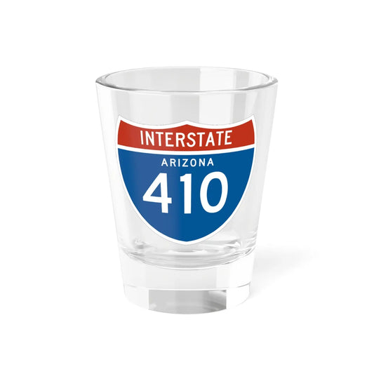 I-410 AZ 1961 (Arizona) (Road Sign) Shot Glass 1.5oz 1.5oz - Go Mug Yourself