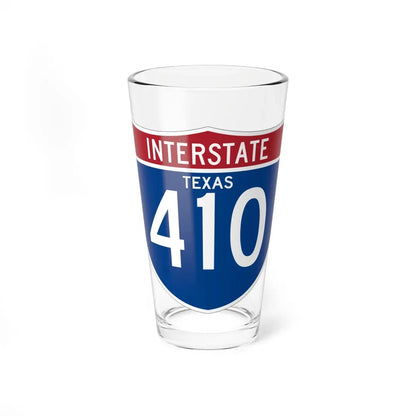 I-410 TX (Texas) (Road Sign) Pint Glass 16oz 16oz - Go Mug Yourself