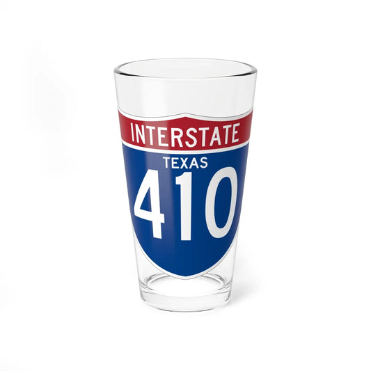 I-410 TX (Texas) (Road Sign) Pint Glss 16oz 16oz - Go Mug Yourself