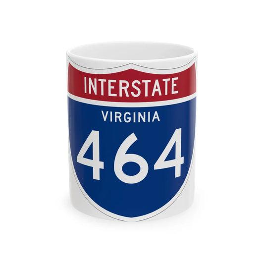 I-464 VA 1961 (Virginia) (Road Sign) White Coffee Mug 11oz - Go Mug Yourself