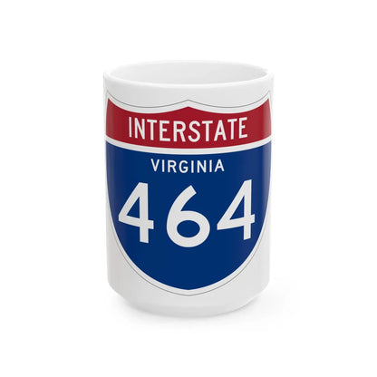 I-464 VA 1961 (Virginia) (Road Sign) White Coffee Mug 15oz - Go Mug Yourself