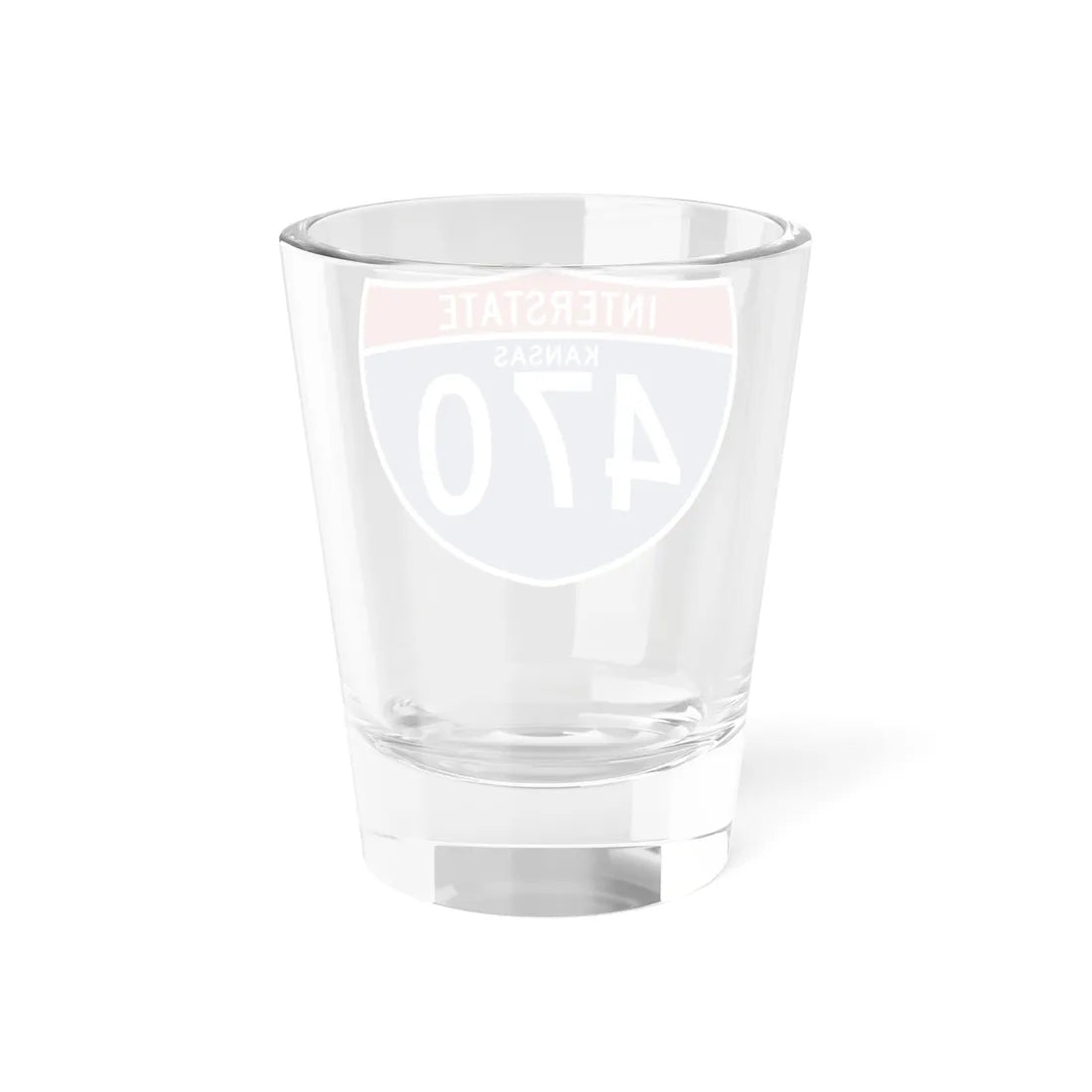 I-470 KS (Kansas) (Road Sign) Shot Glass 1.5oz - Go Mug Yourself