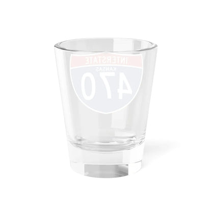 I-470 KS (Kansas) (Road Sign) Shot Glass 1.5oz - Go Mug Yourself