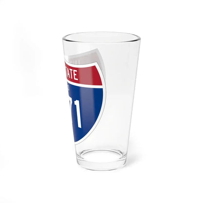 I-471 OH 1961 (Ohio) (Road Sign) Pint Glass 16oz - Go Mug Yourself