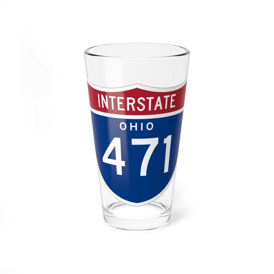I-471 OH 1961 (Ohio) (Road Sign) Pint Glss 16oz 16oz - Go Mug Yourself