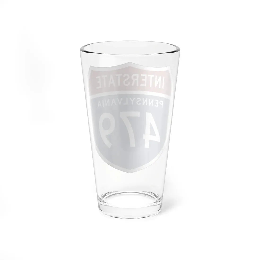 I-479 PA 1957 (Pennsylvania) (Road Sign) Pint Glass 16oz - Go Mug Yourself