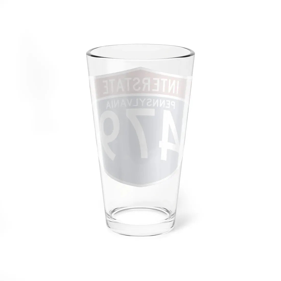 I-479 PA (Pennsylvania) (Road Sign) Pint Glass 16oz - Go Mug Yourself