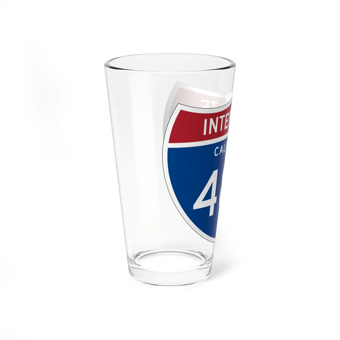 I-480 CA (California) (Road Sign) Pint Glss 16oz - Go Mug Yourself