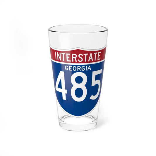 I-485 GA (Georgia) (Road Sign) Pint Glass 16oz 16oz - Go Mug Yourself