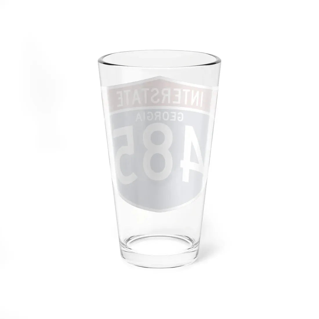 I-485 GA (Georgia) (Road Sign) Pint Glass 16oz - Go Mug Yourself