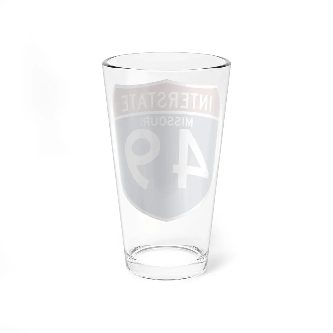 I-49 MO (Missouri) (Road Sign) Pint Glass 16oz - Go Mug Yourself