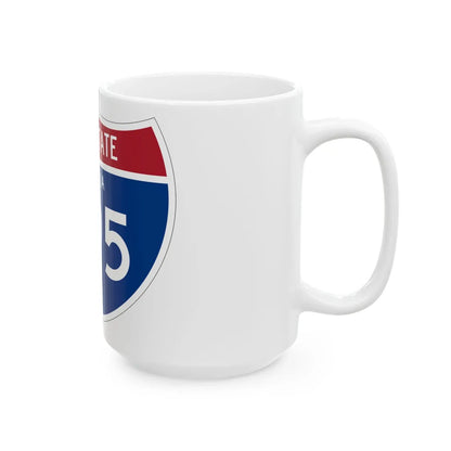 I-495 VA 1961 (Virginia) (Road Sign) White Coffee Mug - Go Mug Yourself