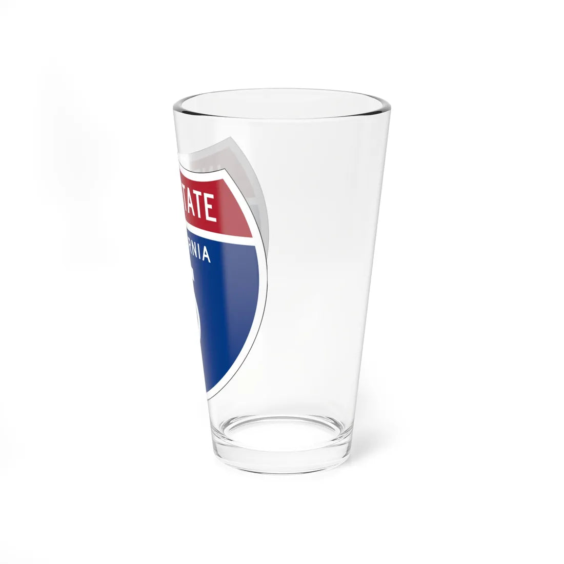 I-5 CA (California) (Road Sign) Pint Glss 16oz - Go Mug Yourself