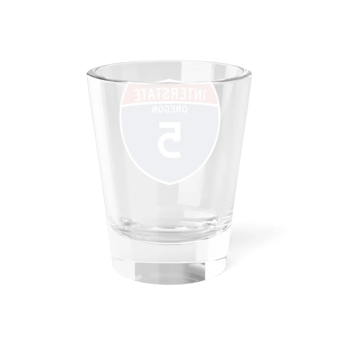 I-5 OR Metric (Oregon) (Road Sign) Shot Glass 1.5oz - Go Mug Yourself