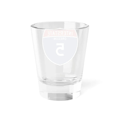 I-5 OR Metric (Oregon) (Road Sign) Shot Glass 1.5oz - Go Mug Yourself