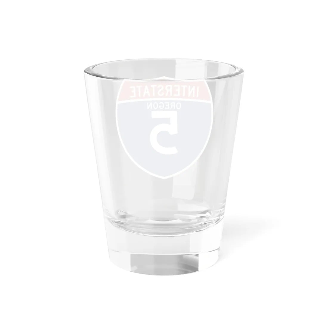 I-5 OR (Oregon) (Road Sign) Shot Glass 1.5oz - Go Mug Yourself