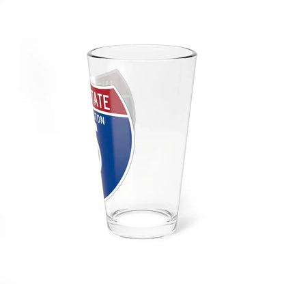 I-5 WA (Washington) (Road Sign) Pint Glass 16oz - Go Mug Yourself