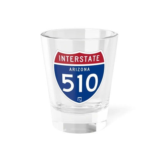 I-510 AZ 1957 (Arizona) (Road Sign) Shot Glass 1.5oz 1.5oz - Go Mug Yourself