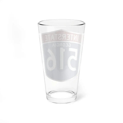 I-516 GA (Georgia) (Road Sign) Pint Glass 16oz - Go Mug Yourself