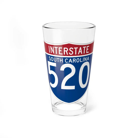 I-520 SC (South Carolina) (Road Sign) Pint Glass 16oz 16oz - Go Mug Yourself
