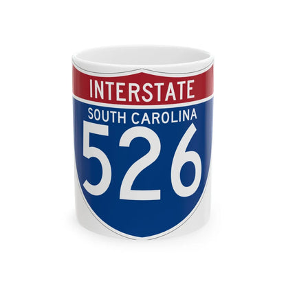 I-526 SC (South Carolina) (Road Sign) White Coffee Mug 11oz - Go Mug Yourself