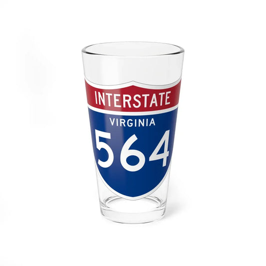 I-564 VA 1961 (Virginia) (Road Sign) Pint Glass 16oz 16oz - Go Mug Yourself