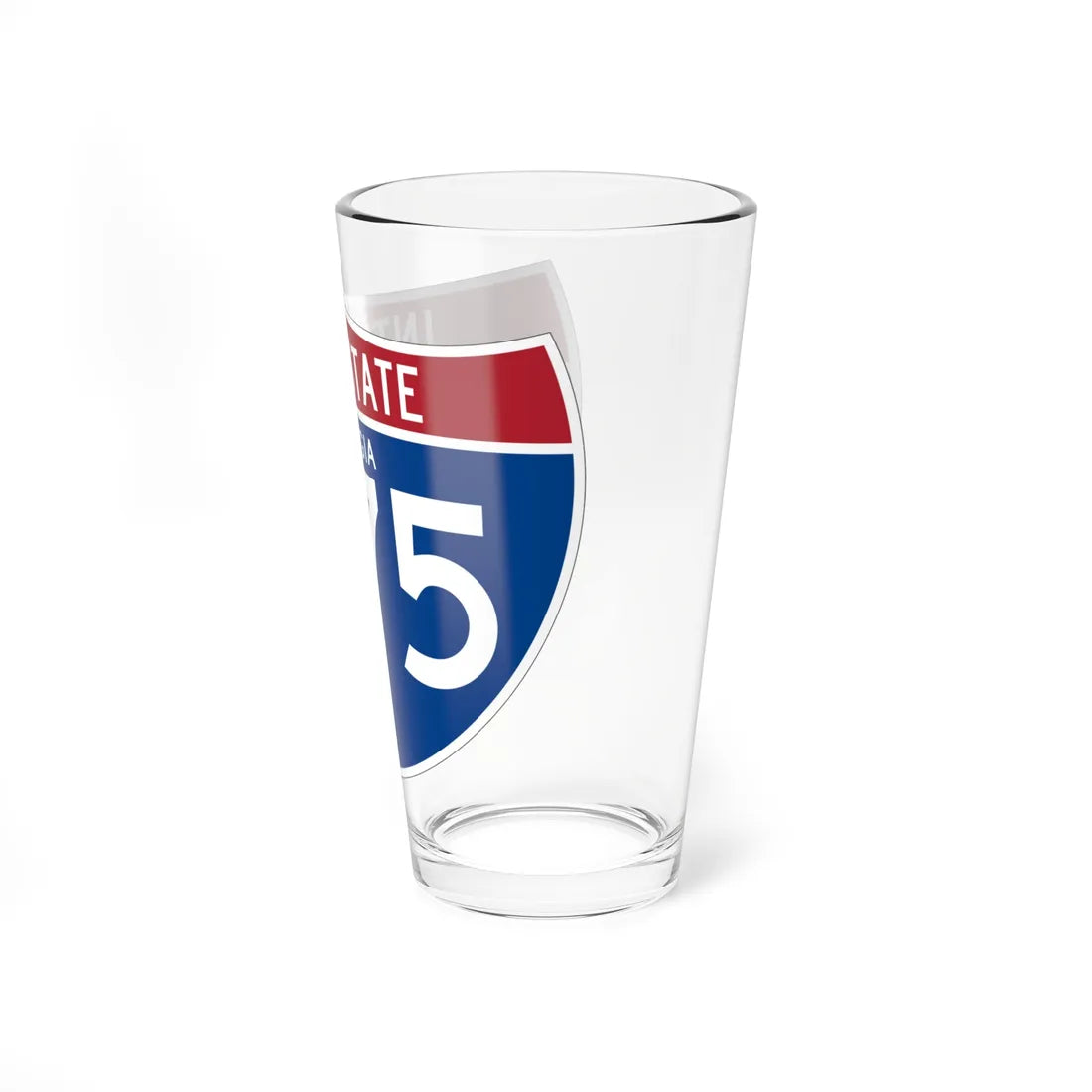 I-575 GA (Georgia) (Road Sign) Pint Glass 16oz - Go Mug Yourself