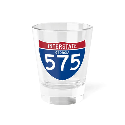 I-575 GA (Georgia) (Road Sign) Shot Glass 1.5oz 1.5oz - Go Mug Yourself