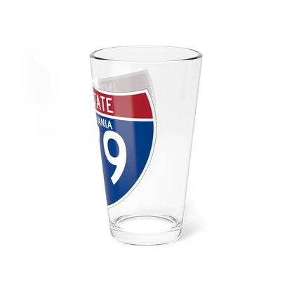 I-579 PA (Pennsylvania) (Road Sign) Pint Glass 16oz - Go Mug Yourself