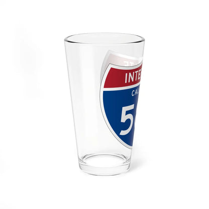 I-580 CA (California) (Road Sign) Pint Glass 16oz - Go Mug Yourself