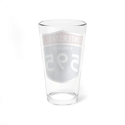 I-595 VA 1961 (Virginia) (Road Sign) Pint Glass 16oz - Go Mug Yourself