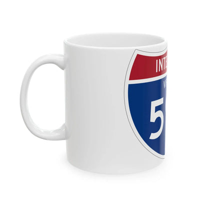 I-595 VA 1961 (Virginia) (Road Sign) White Coffee Mug - Go Mug Yourself