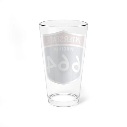 I-664 VA 1961 (Virginia) (Road Sign) Pint Glass 16oz - Go Mug Yourself