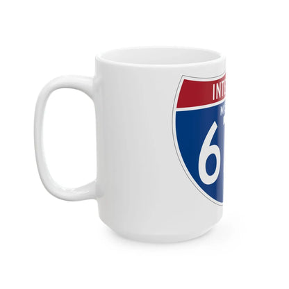 I-670 MO (Missouri) (Road Sign) White Coffee Mug - Go Mug Yourself