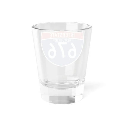 I-676 NJ (New Jersey) (Road Sign) Shot Glass 1.5oz - Go Mug Yourself