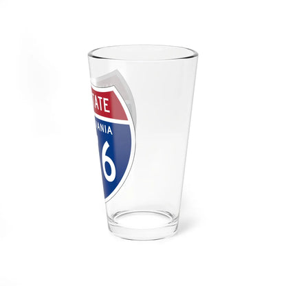 I-676 PA 1957 (Pennsylvania) (Road Sign) Pint Glss 16oz - Go Mug Yourself