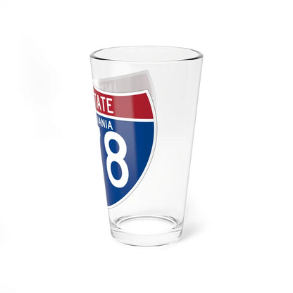 I-678 PA (Pennsylvania) (Road Sign) Pint Glass 16oz - Go Mug Yourself