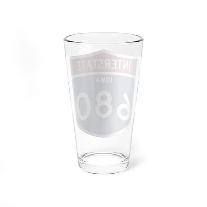 I-680 IA 1961 (Iowa) (Road Sign) Pint Glass 16oz - Go Mug Yourself