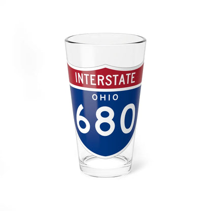 I-680 OH 1961 (Ohio) (Road Sign) Pint Glss 16oz 16oz - Go Mug Yourself