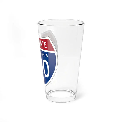 I-680 PA 1957 (Pennsylvania) (Road Sign) Pint Glass 16oz - Go Mug Yourself